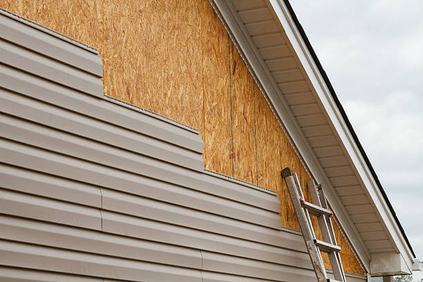 Professional Siding Installation technician working in Germantown, OH